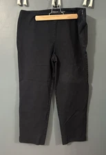 Lafayette 148 Woman's Lexington Black Dress Pants Workwear Size 14