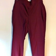 Rafaella Stretch Pant Womens 8 Windsor Wine Dress Trousers NWT R5BFE049