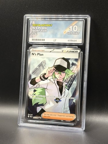 N's Plan graded ACE 10 for sale on eBay