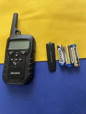 AcuRite Portable Weather Alert Radio Model 8550 ** Working **