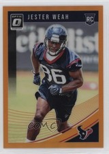 2018 Donruss Optic Rookies Orange Prizm 81/199 Jester Weah #143 1u6