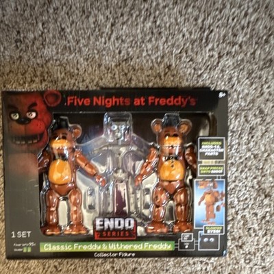 Funko Five Nights at Freddy's Endo Series Freddy Fazbear Classic & Withered Set