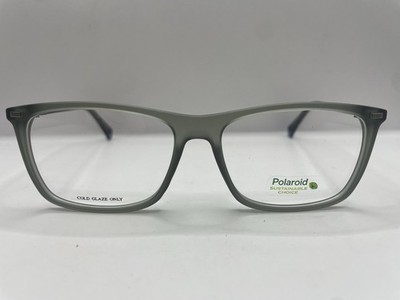 POLAROID PLD D430 DLD 56-16-145 GRAY EYEGLASS FRAMES