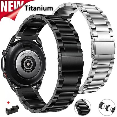 20-22mm Universell Luxus Titan Metall Armband Metallarmband Ersatzarmband Band