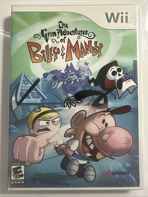The Grim Adventures Of Billy & Mandy (Nintendo Wii) CIB Complete - Tested