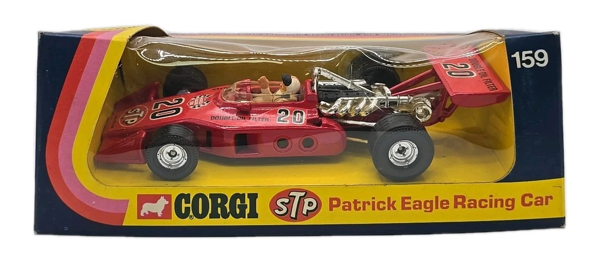 Corgi 159 STP 1974, voiture de course Patrick Eagle, gagnante d