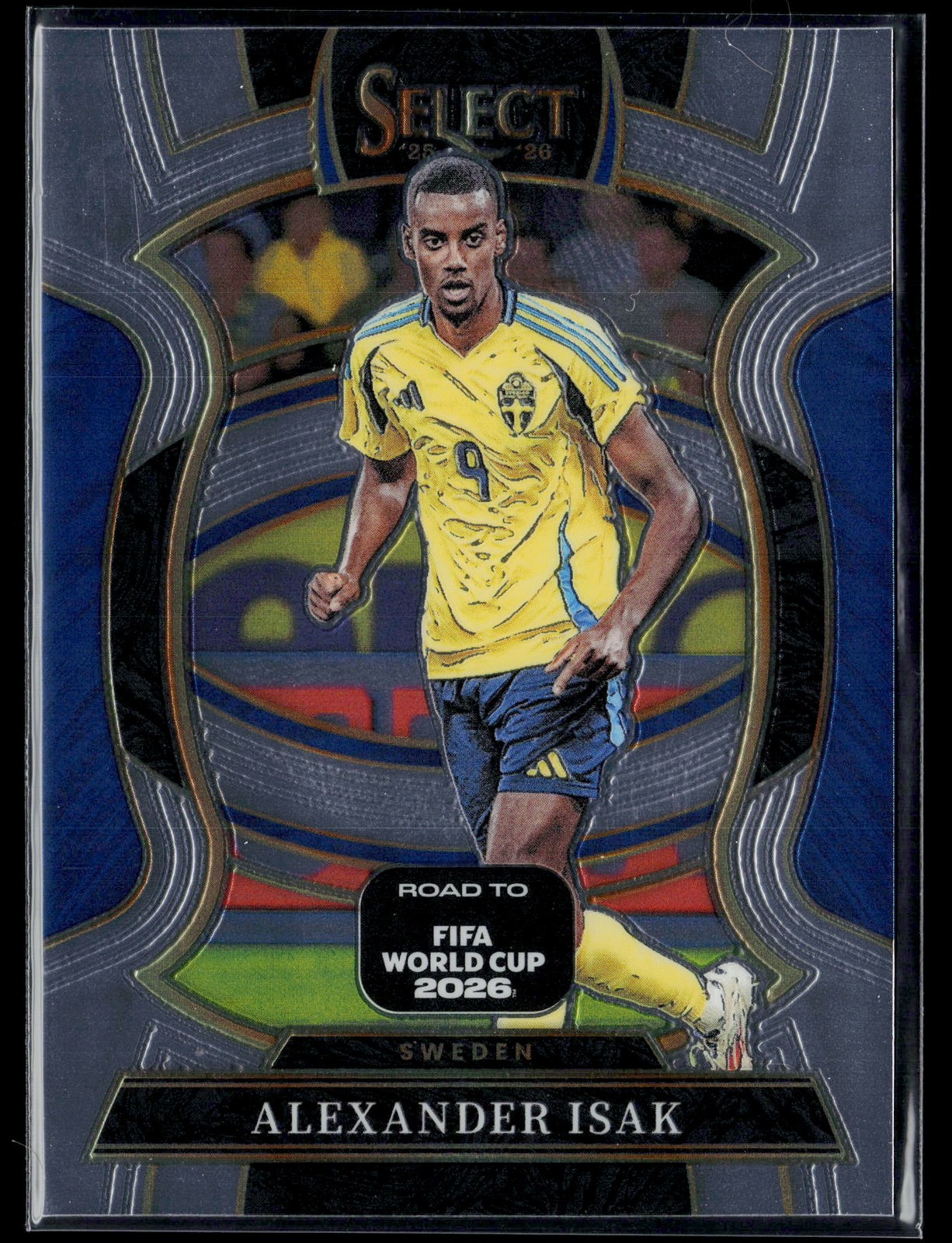 2025-26 Panini Select Road to FIFA World Cup 2026 ALEXANDER ISAK #45 Sweden