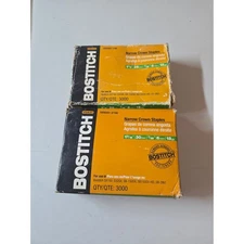 BOSTITCH Narrow Crown Staples 1 3/16 Inch 18 Gauge 3000 Count for SX150 SB150SX