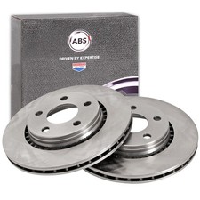 2x A.B.S. BREMSSCHEIBEN 280mm VORNE passend für AUDI 100 200 QUATTRO