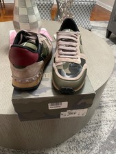 New Valentino Garavani 'Rockrunner' Sneakers Womens Size 8 US 38 Eur. MSRP 890
