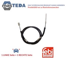 29363 HANDBREMSSEIL BREMSSEIL HINTEN FEBI BILSTEIN 2PCS FÜR PEUGEOT 206,206 SW