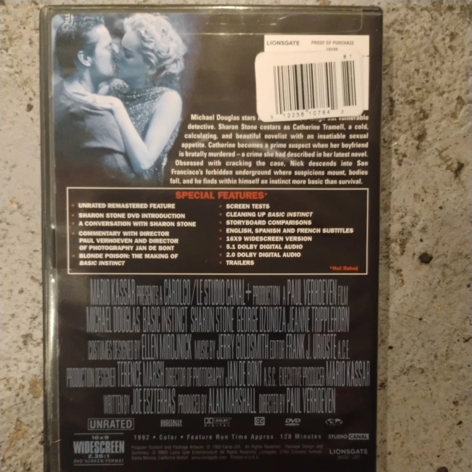Basic Instinct (DVD)   - Image 2 of 2