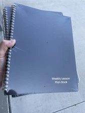 Sunee Weekly Lesson Plan Book Weekly Lightweight Teacher Tool Black