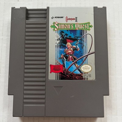 Castlevania II: Simon's Quest for Nintendo NES Used Tested 1988 Authentic
