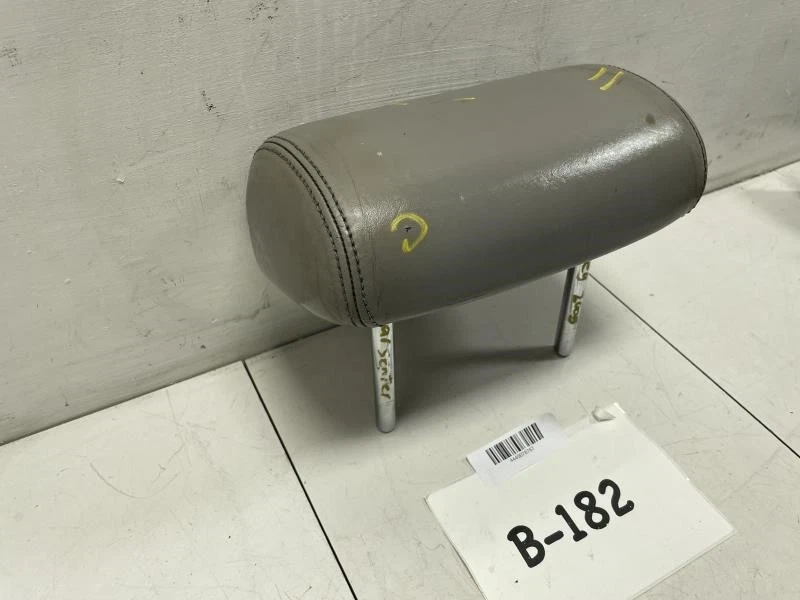 Volkswagen Touareg 2005 asiento central trasero reposacabezas OEM + cuero gris Foto 3 de 4