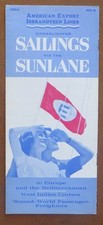 American Export Lines: Sailings #6, May 1964