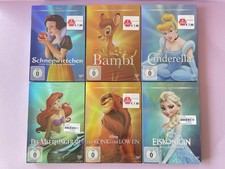 Neu OVP!! Disney Classics Pappschuber Limited Edition Schimmernd 6 DVDs Set