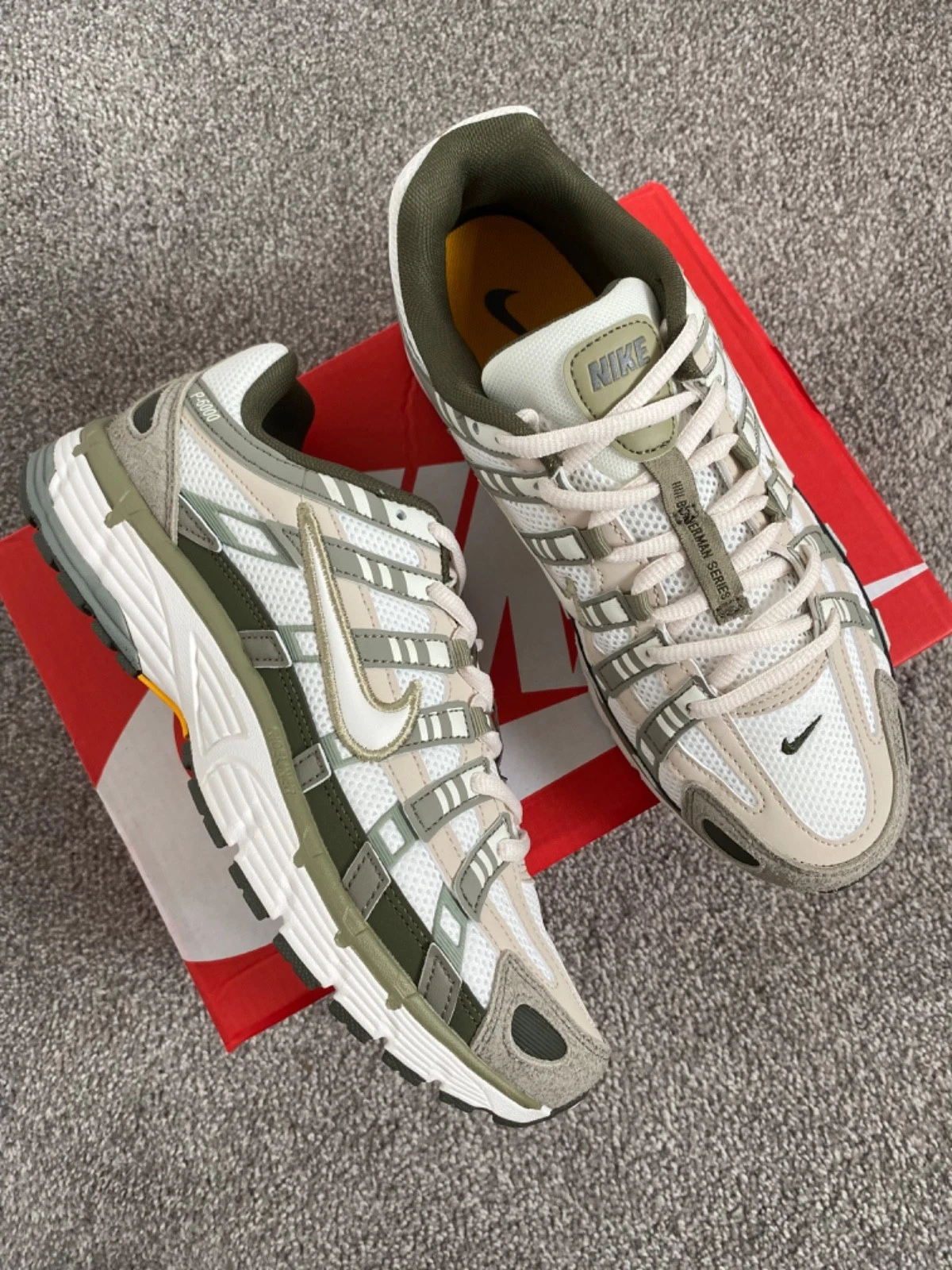 Nike P-6000 Light Army Khaki Cargo Green - MULTIPLE SIZES