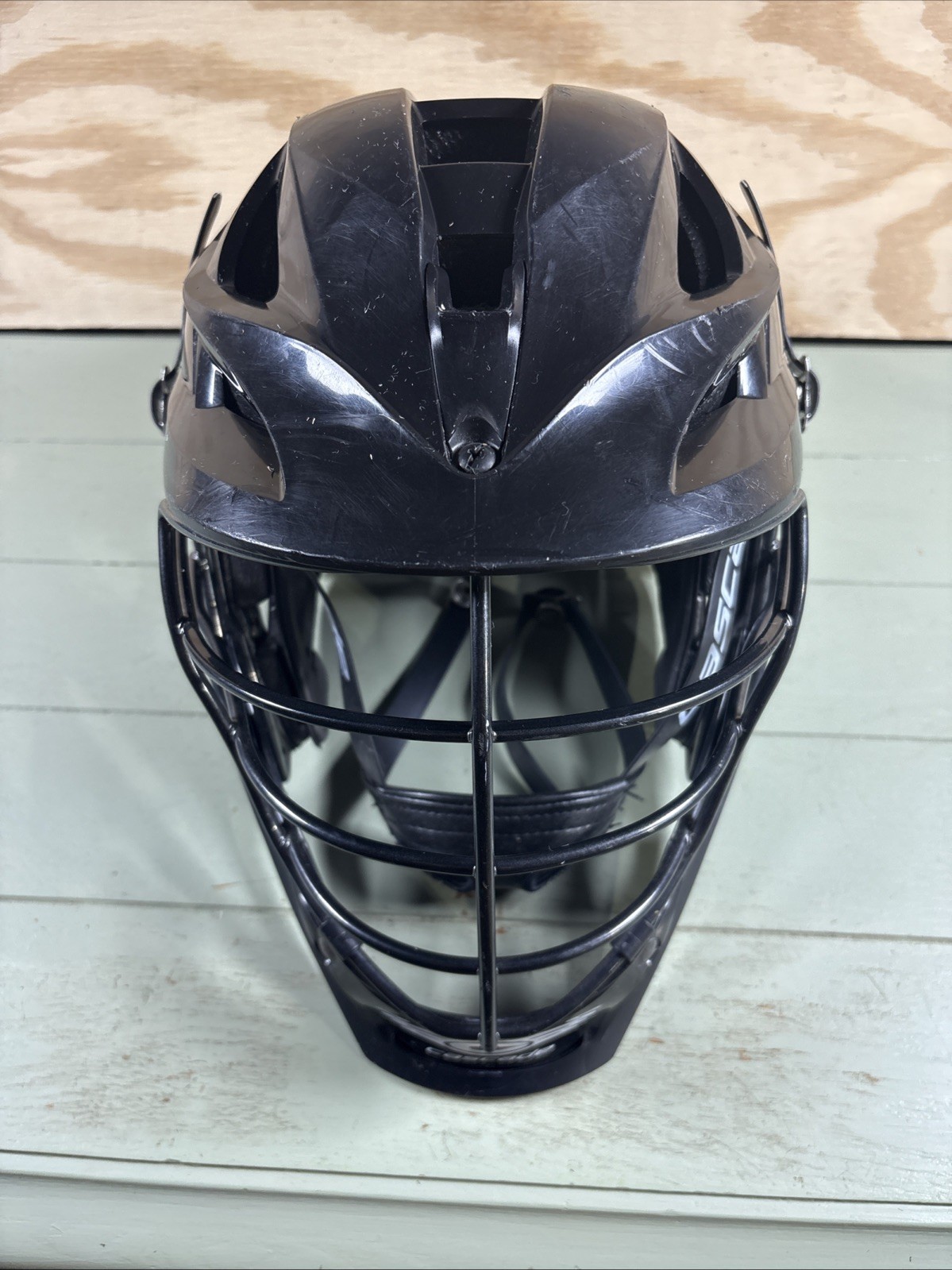 Cascade Black Hockey Helmet OSFM Model S Excellent Condition 