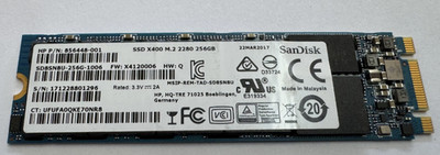 SanDisk X400 256GB M.2 SATA III SSD 2280 SD8SN8U-256G-1006