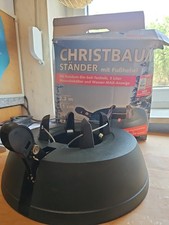Christbaumständer Mit Fußhebel, Rund-Um-Ein-Seil-Technik, 3 Liter Wasserbehälter