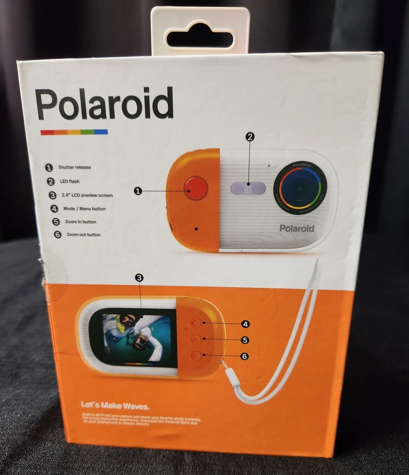 Polaroid Wave Underwater Streaming Camera New in Open Box - Image 3 of 4