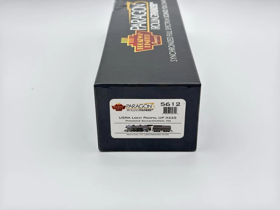 Broadway Limited - HO - UP - 4-6-2 USRA Light Pacific #3222 - DCC - Train #5612 - Image 3 of 4