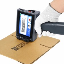 12.7mm Handheld Inkjet Printer Prints Data Code and Lot Number and Expiry Date
