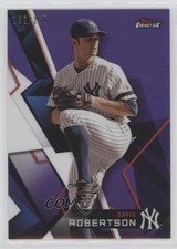 2018 Topps Finest Purple Refractor /250 David Robertson #84 0t2