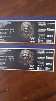 Five Finger Death Punch 2 Tickets abzugeben, Inkl. Ticketversicherung & Versandt