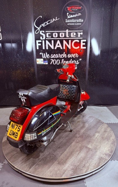 Personalized Content Feed Example VESPA T5 CLASSIC, RESTORED EXAMPLE, CUSTOM PINK FLOYD PAINT JOB | eBay UK