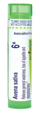 Boiron Avena Sativa 6X Homeopathic Single Medicine For Stress & Sleep 80 Pellet