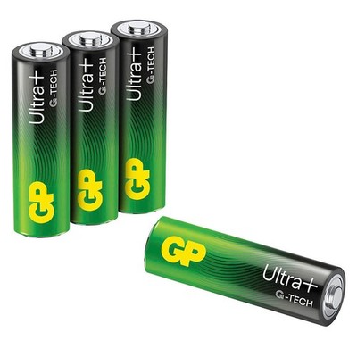 GP Batterie ULTRA PLUS Alkali-Mangan Mignon AA 1,5 V, 4 St.