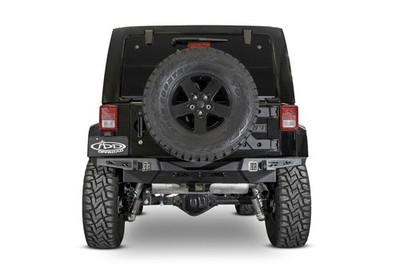 Addictive Desert R951271280103 Stealth Fighter Rear Bumper for 07-18 Wrangler JK