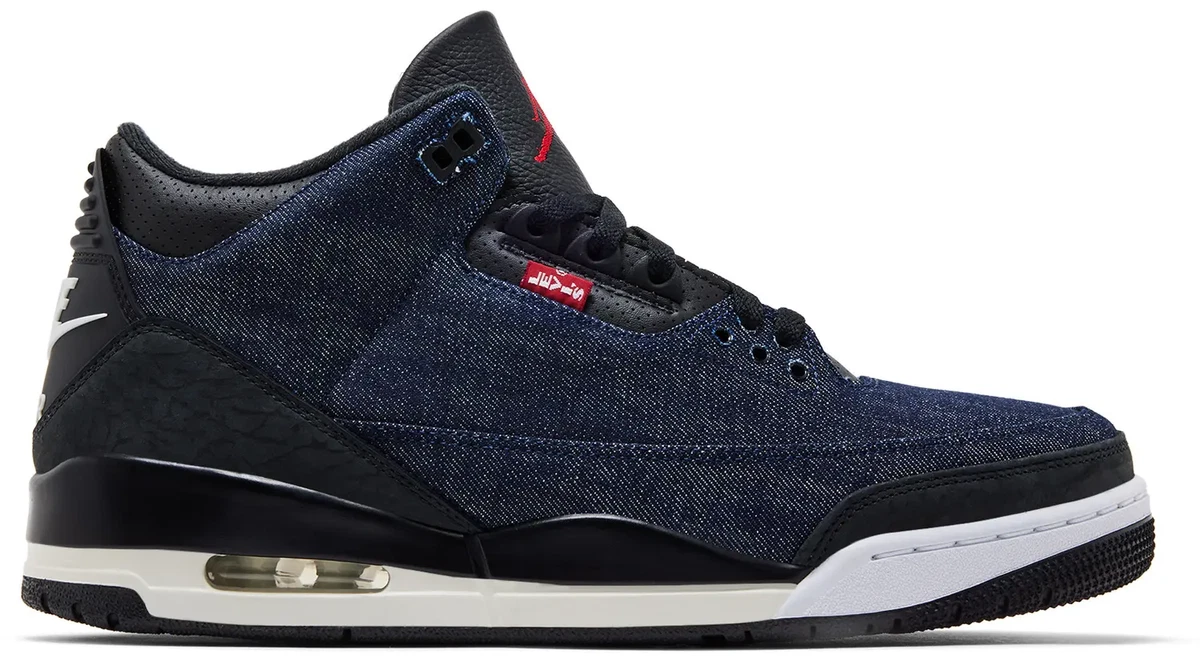Levi's x Air Jordan 3 Retro SP Denim Blue for Sale | Authenticity
