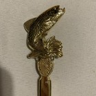 Letter Opener Kelley’s Island Ohio. Fish. Gold.  — photo 5