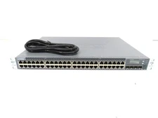 Juniper Networks EX3300-48P 48-Port PoE+ 4x SFP+ Network Switch w/RMK
