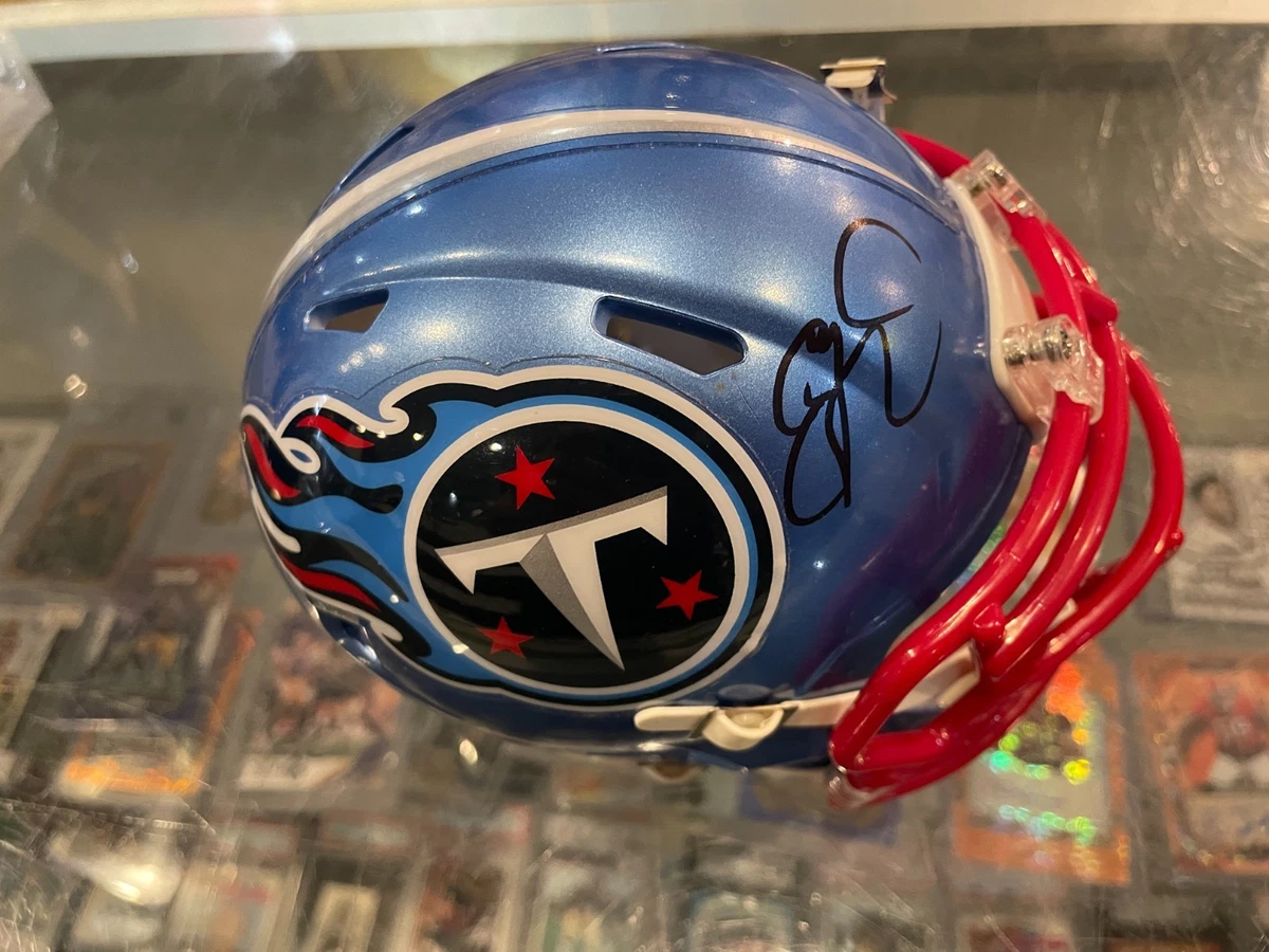Eddie George Original Autographed Football NFL Helmets for sale | eBay