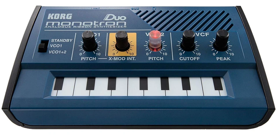 KORG Monotron Duo Dual Oscillator Analog Pocket Synthesizer w/ Tracking NEW - Image 2 of 4