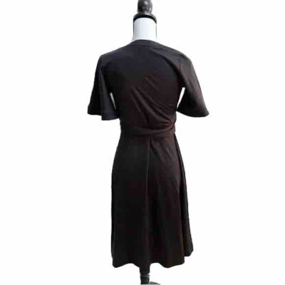 ann taylor black wrap dress NWT Dress, Size 2 Made Of 95% Polyester Makerry Inspire Chic Women's Peter Color:ORANGE