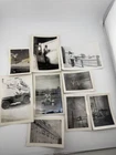 Vtg WW2 Photos US Army Transport President Buchanan Burial At Sea Misc Soldiers