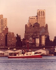 FDNY Fire Department Photo Lot: New York NY Marine Company Fireboats - 1976-80