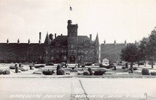 RPPC Marquette Branch Prison MI Michigan Upper Peninsula Photo Vtg Postcard D46