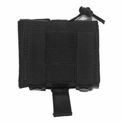 Tactical Molle Plegable Cargador Mag Munición Gota Volteo Bolsa Cinturón Militar Cinturón Bolso - Imagen 10 de 13
