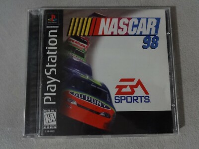 NASCAR 98 Sony Playstation One PS1 PSX Game Complete Free Ship