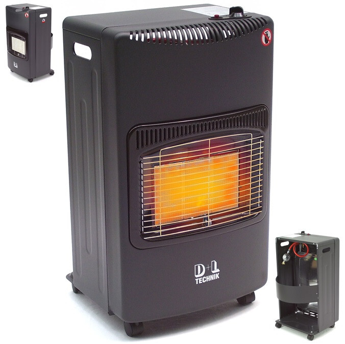 Gasofen Gasheizung Gasheizer ECO 4200 W Gasheizstrahler Keramik Heizgerät 57505