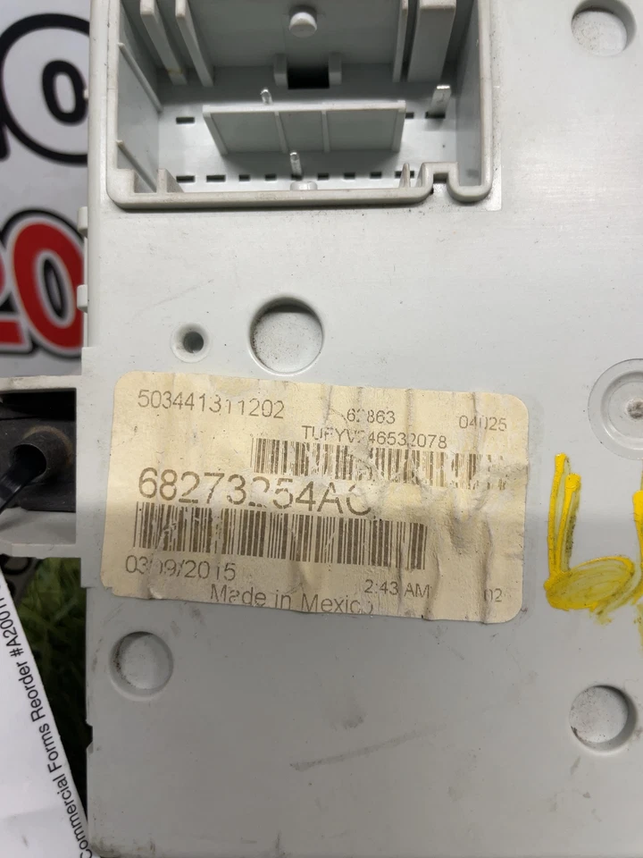 ✅ 2016 CHRYSLER 200 BODY CONTROL MODULE PN: 68273254AC - Image 2 of 4