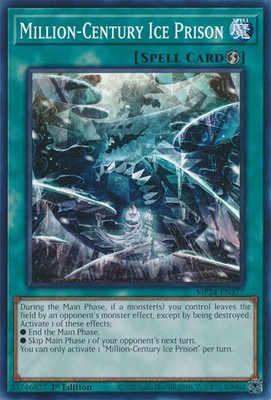 Yugioh! Million-Century Ice Prison - MP24-EN377 - Common - 1st Edition Near Mint
