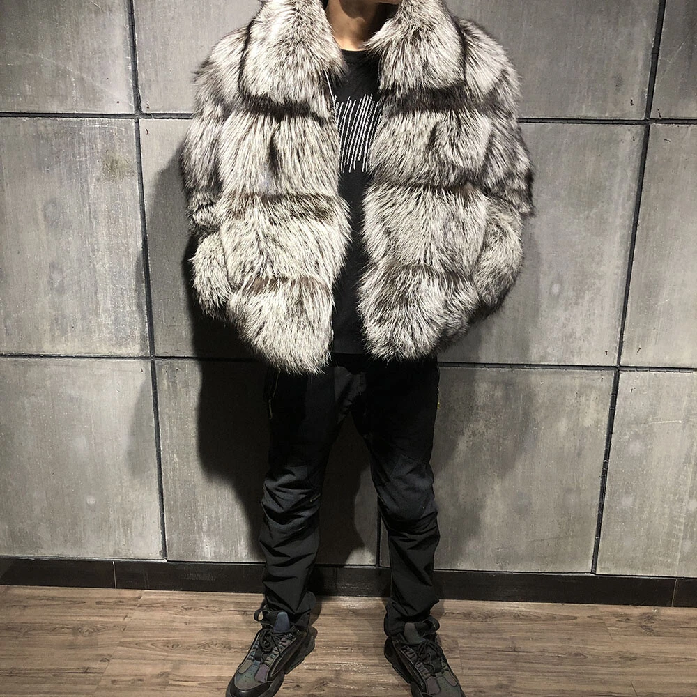 Mens fur top jackets for sale