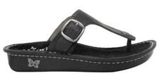 Women's Alegria Vella Oiled Black Many Sizes New In Box Save Big